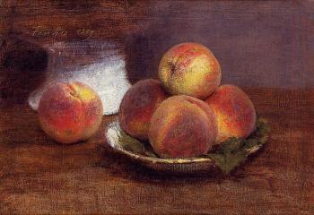 Henri Fantin-Latour : Bowl of Peaches
